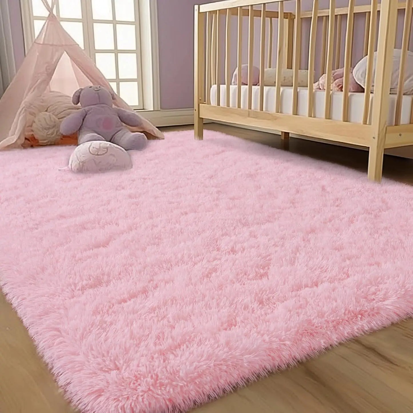 Girls Bedroom Fluffy Rug/Carpet