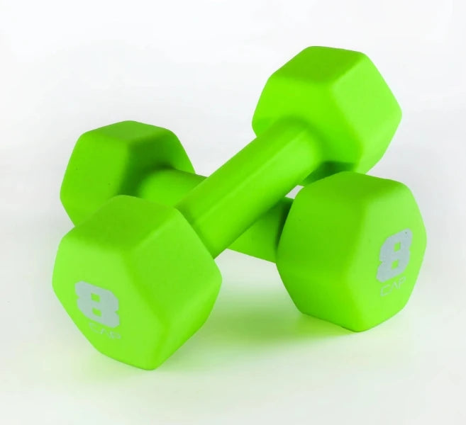 2/3/5/8/10/12/15 lb Rubber Dumbbells, a convenient strength training tool for home, office or gym