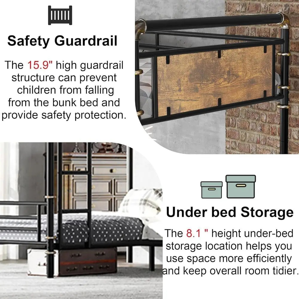Sturdy Metal L-Shaped Frame with Comfortable Rungs