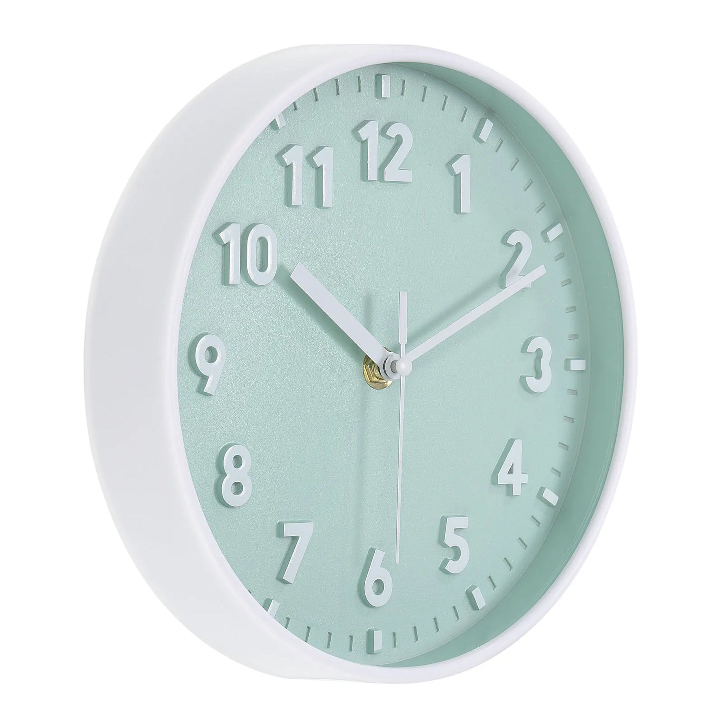 Wall Clock 3D Number Quartz Battery Operated
