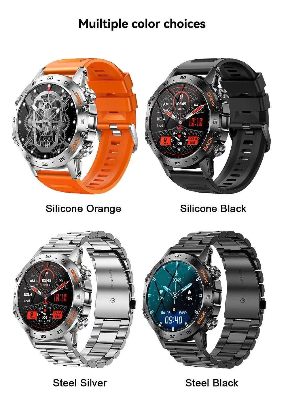 Smartwatch Bluetooth Call Smart Watch For Men