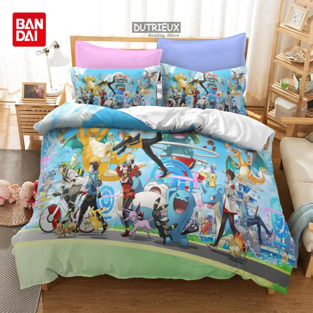 Pokemon Pikachu Bedding Set