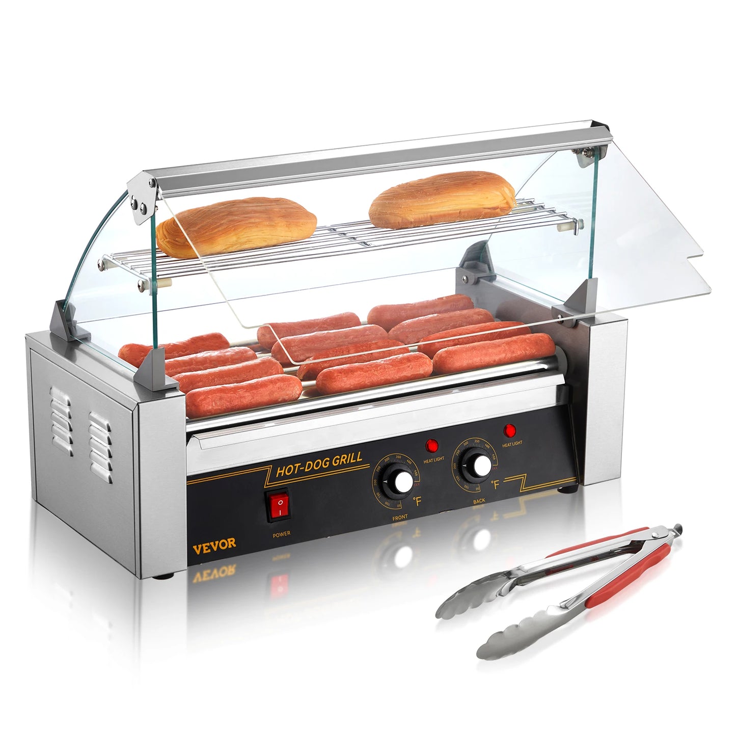 Electric Rods Commercial Hot Dog Roller