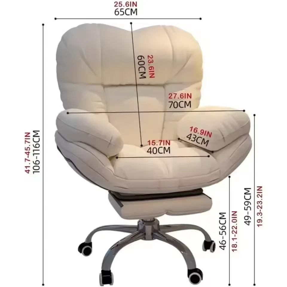 Home Office Desk Recliner Chair