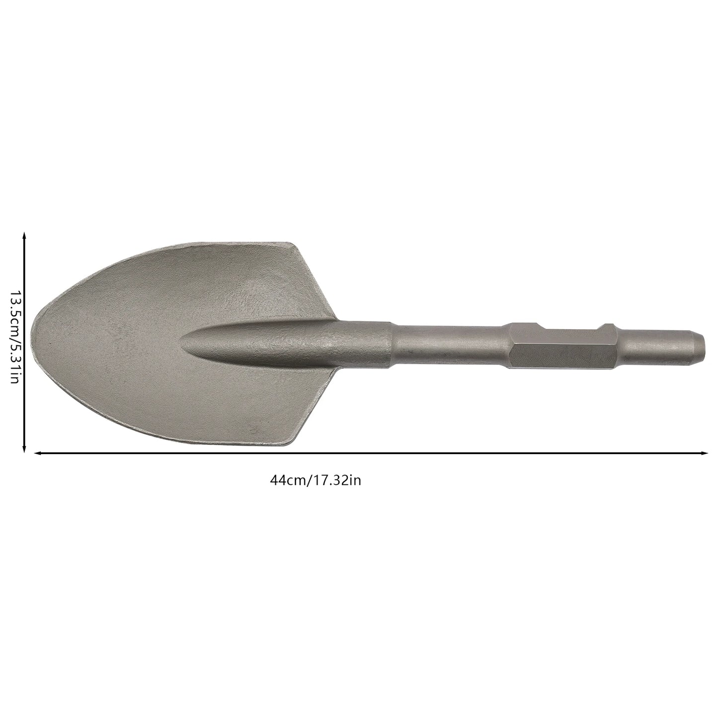 Large Size Clay Spade Shovel Chisel for Concrete/Brick Walls and Stone