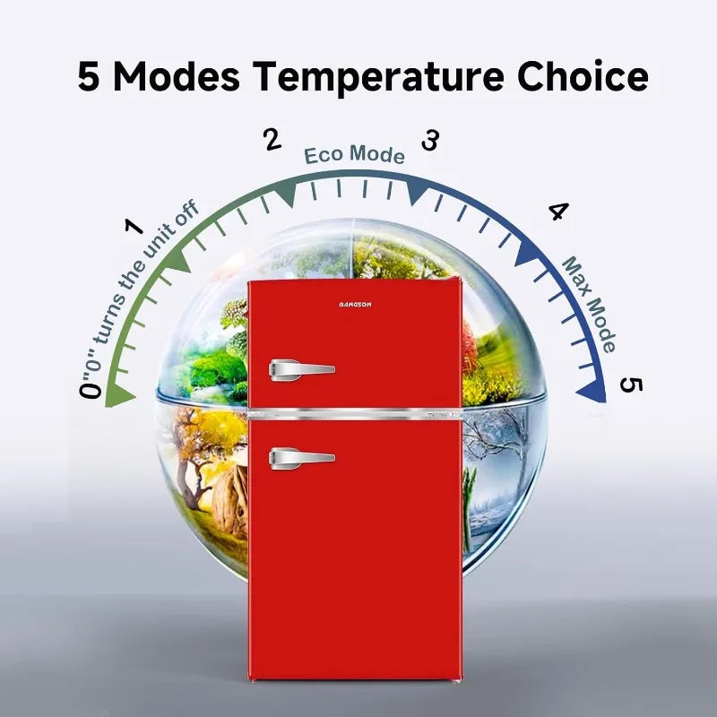 Small Refrigerator with Freezer