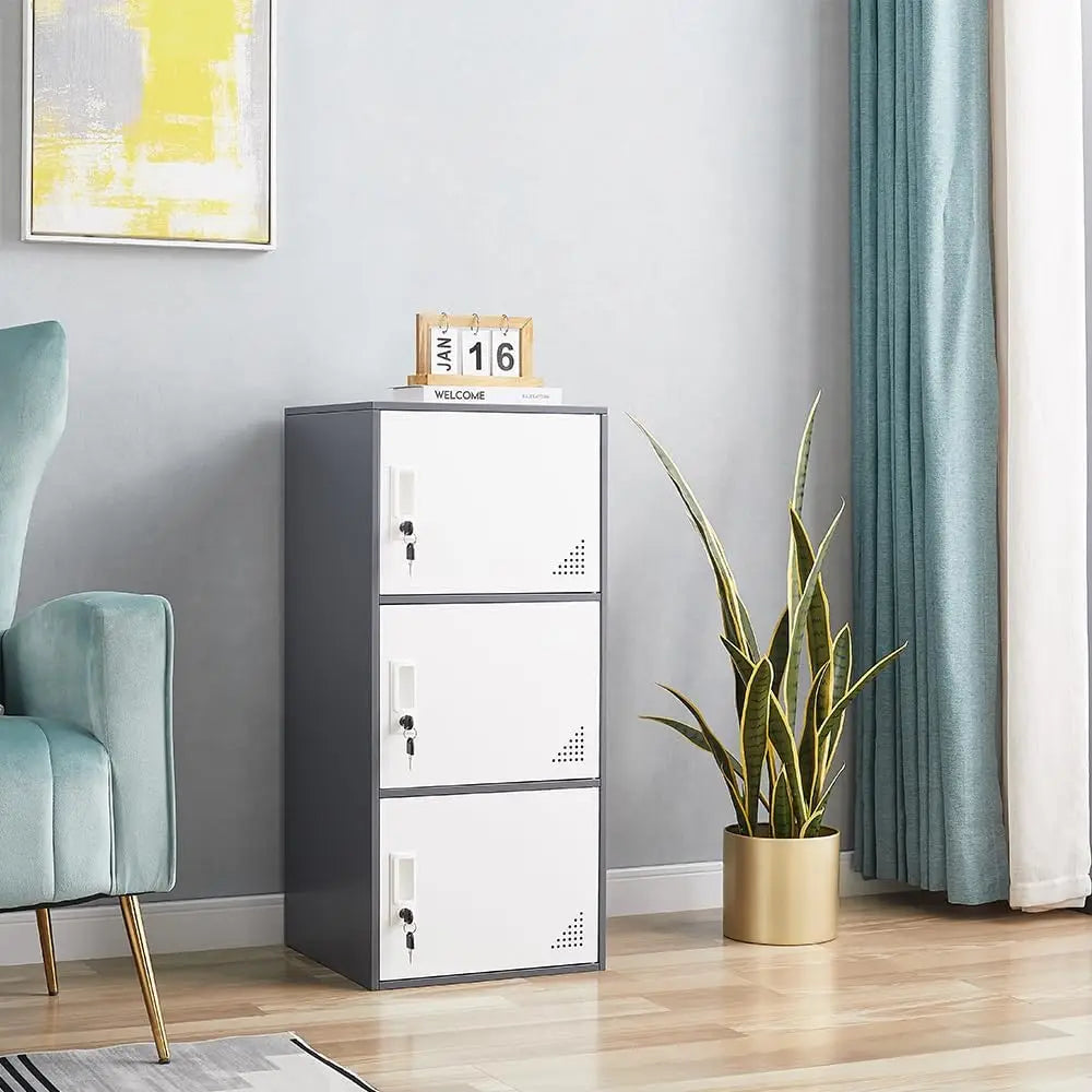 Metal Locker Cabinet Durable Steel Organizer