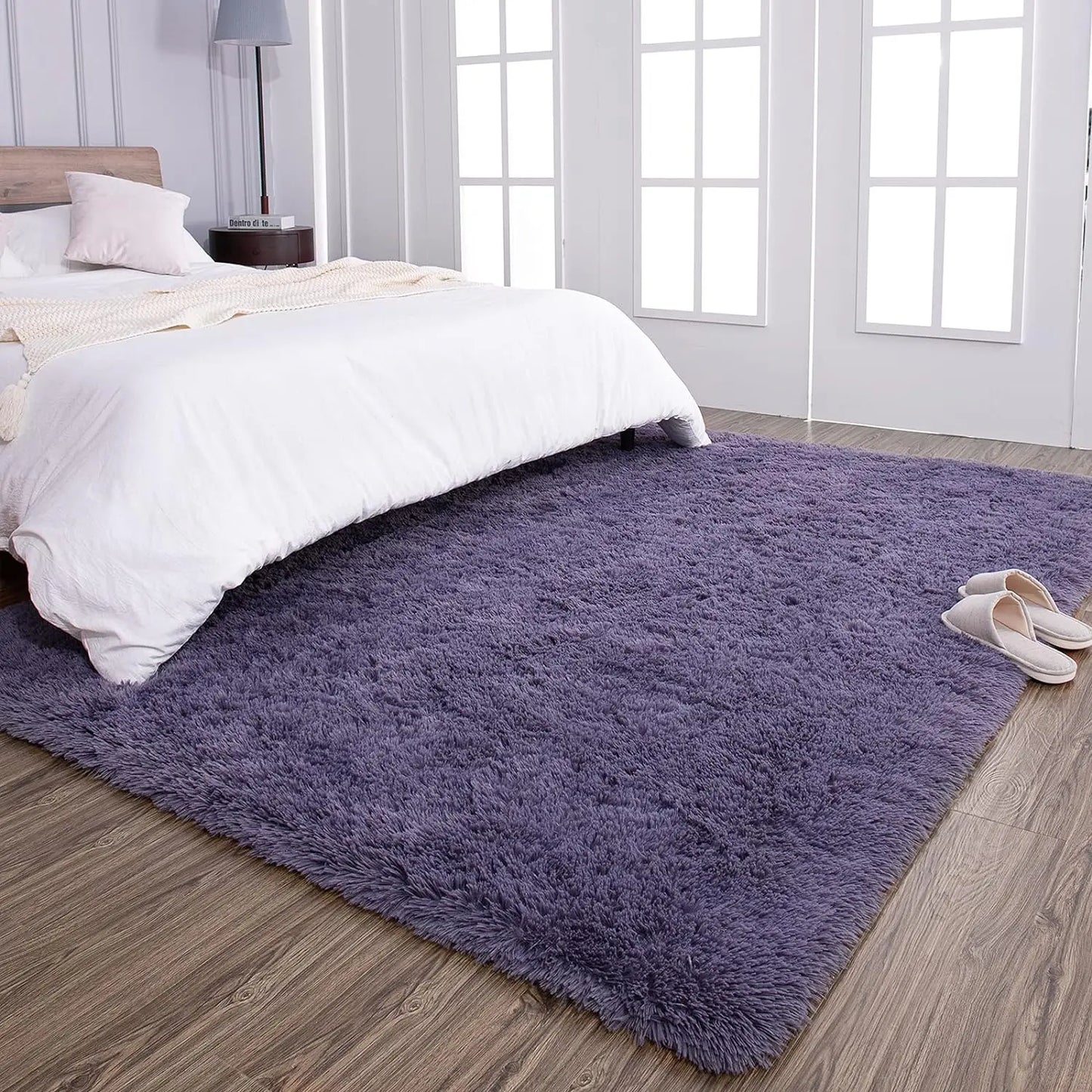 Fluffy Rugs Non Slip Rugs for Hardwood Floors Room Decor