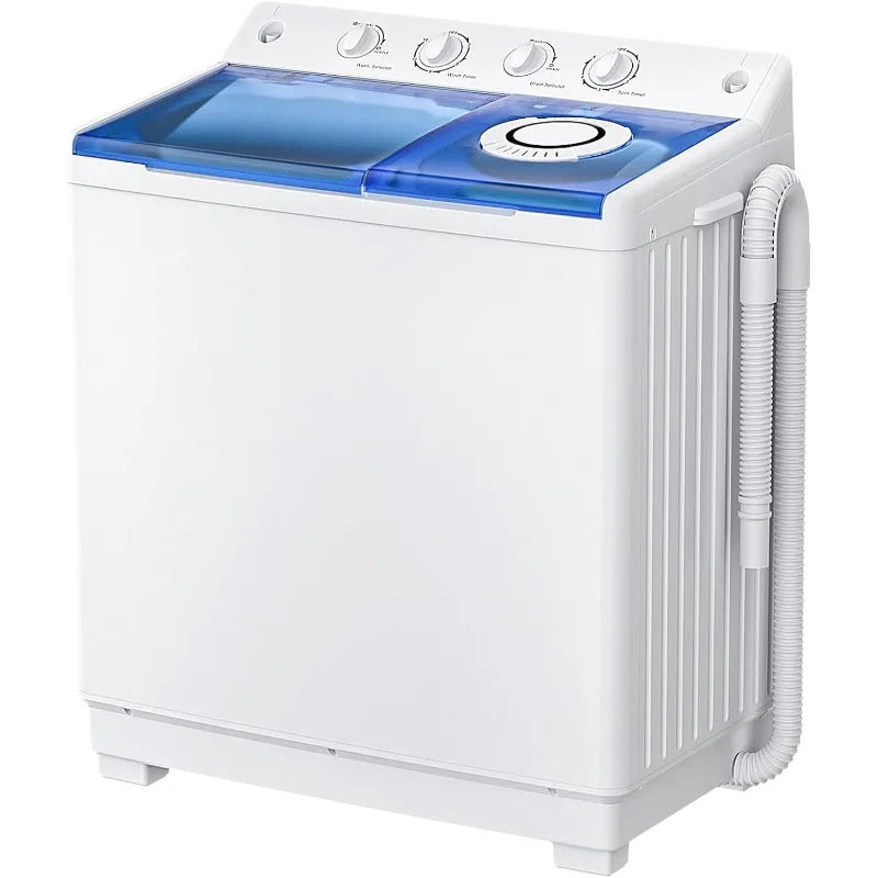 Twin Tub Laundry Compact Washer and Spinner dryer