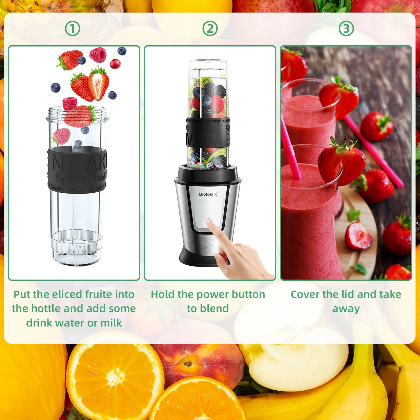 Multifunctional Portable Food Processor