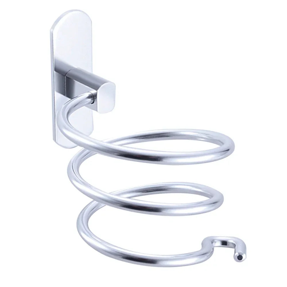 Bathroom Accessory Hair Dryer Holder Wall Mounted Organizer