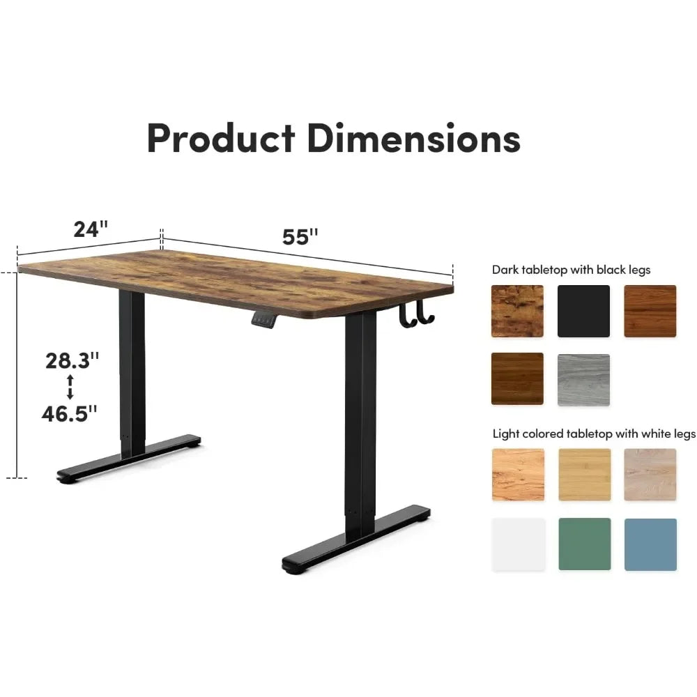 Sit Stand Home Office Computer Desk