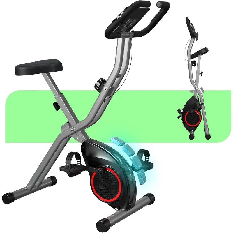 Lightweight Foldable Exercise Bike for Small Places