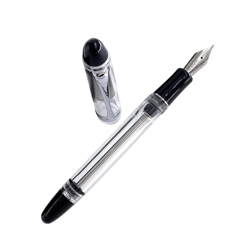 Translucent White Fountain Pen Vacuum Filling Fountain-Pen