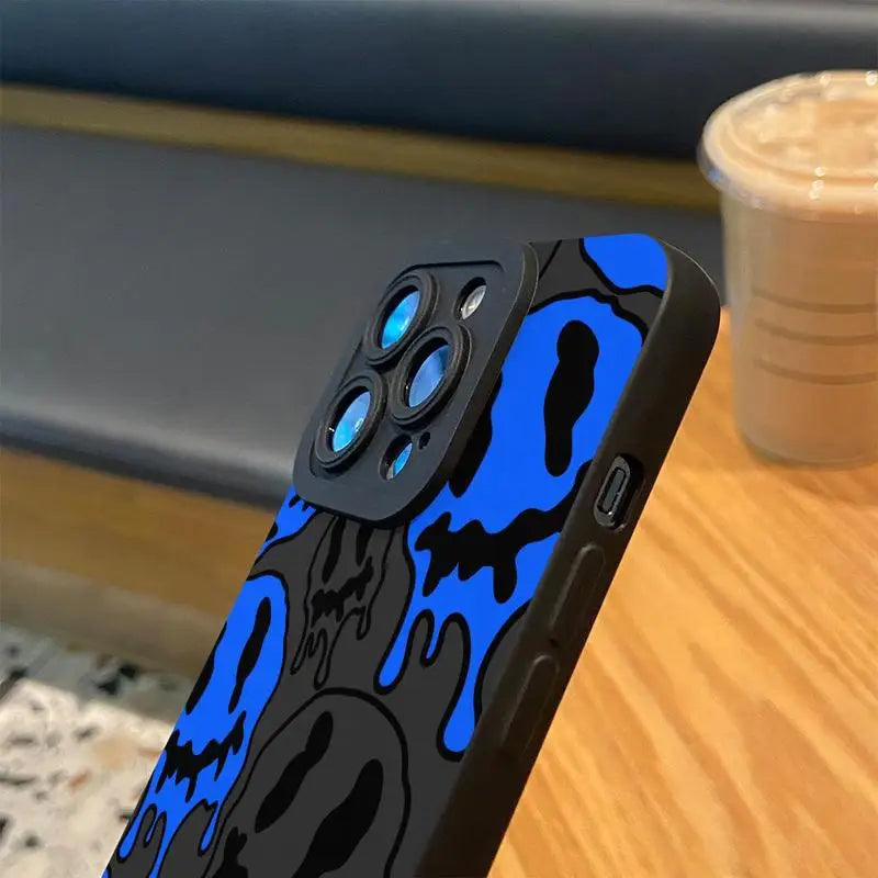 Fashion Smile Face Pattern Phone Case