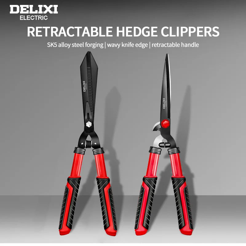 Hedge Clippers & Shears Made with Shock-Absorbing