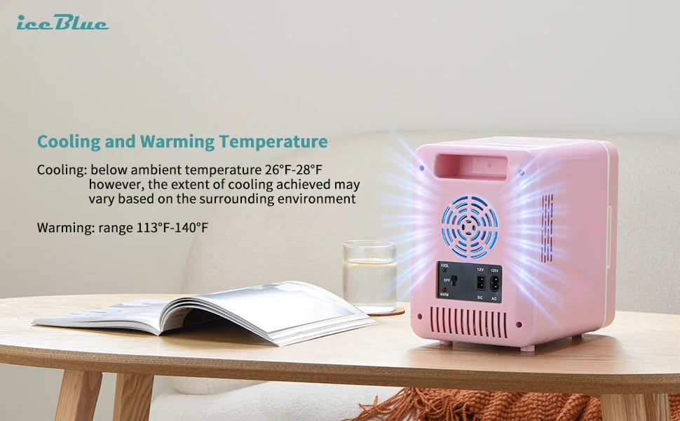 Mini Fridge Dual-Use AC/DC Cooler Warmer for Home Car