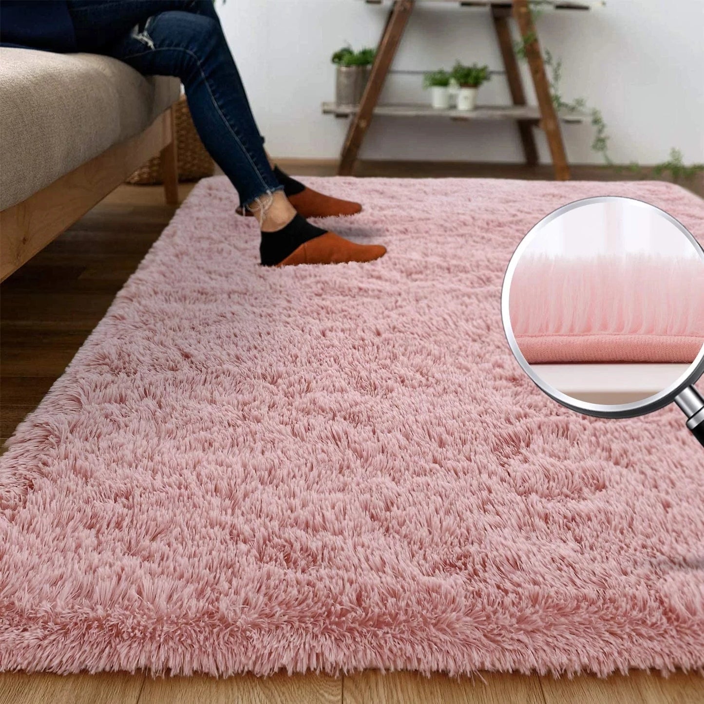 Girls Bedroom Fluffy Rug/Carpet