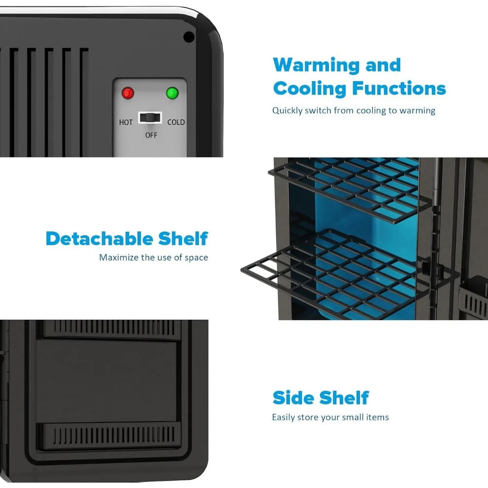 Portable Cooler & Warmer with Glass Front