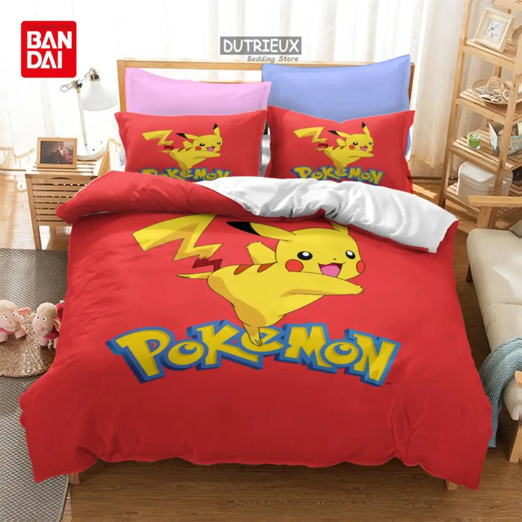 Pokemon Pikachu Bedding Set