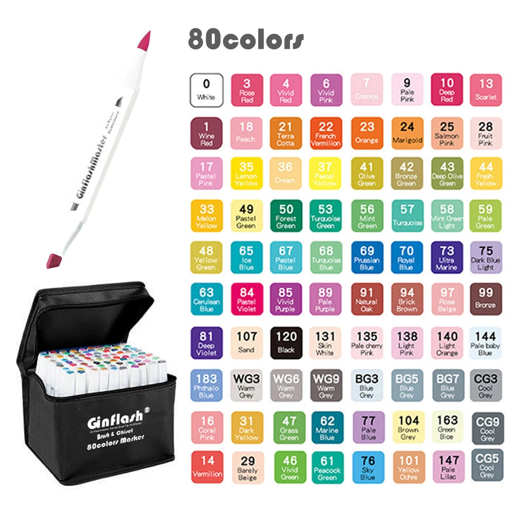 Art Markers Brush Pen