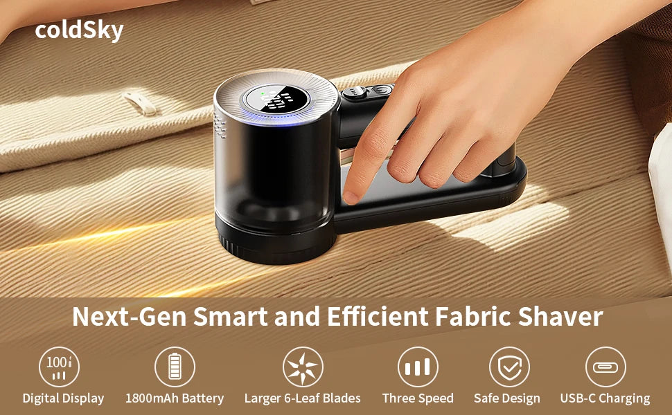 Rechargeable Fabric Shaver Electric Lint Remover
