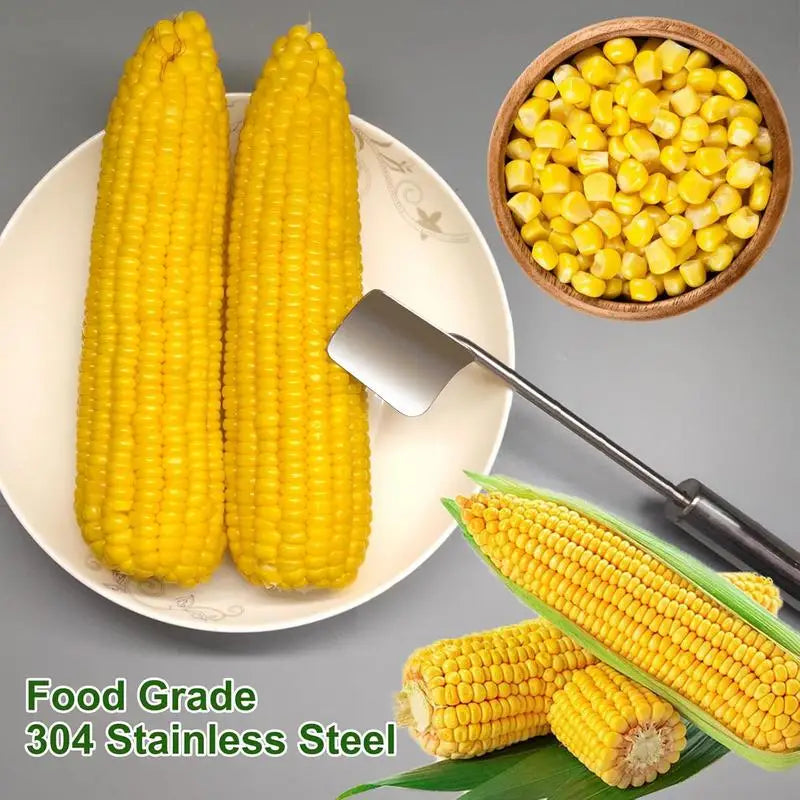 Corn Cob Peeler Stainless Steel