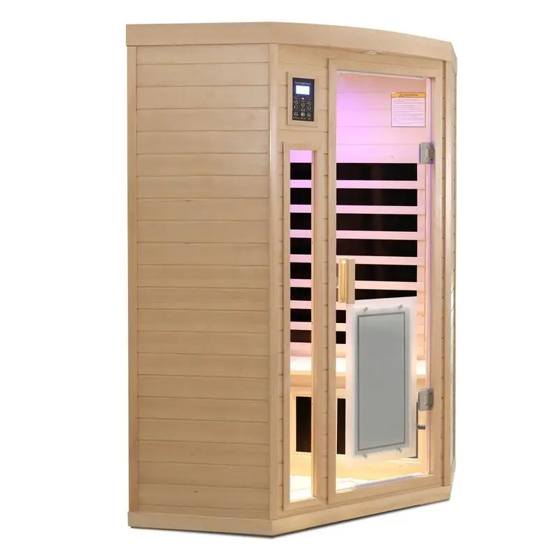 Sauna with Heating Panel for 2 Persons