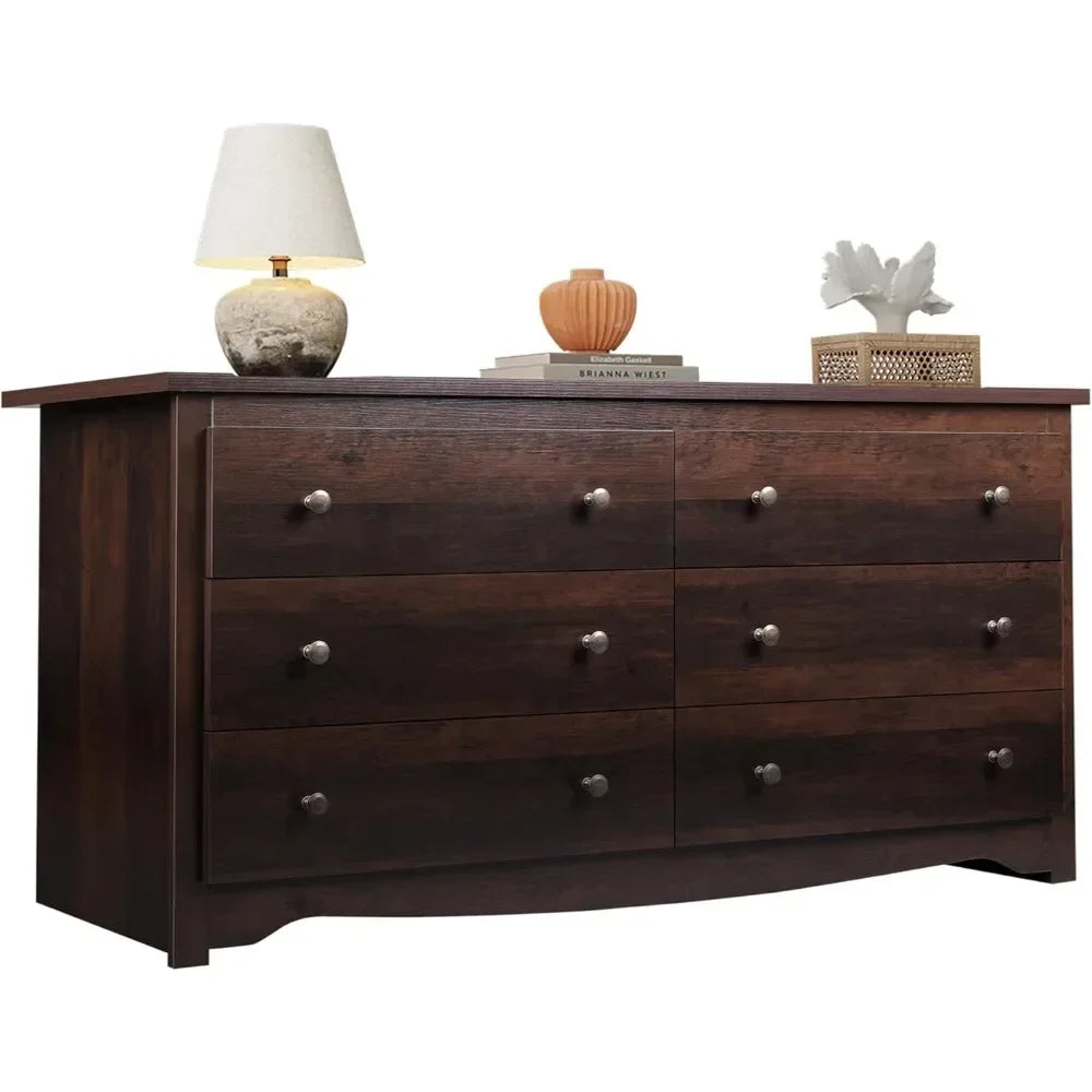 Modern Large Wood Dresser