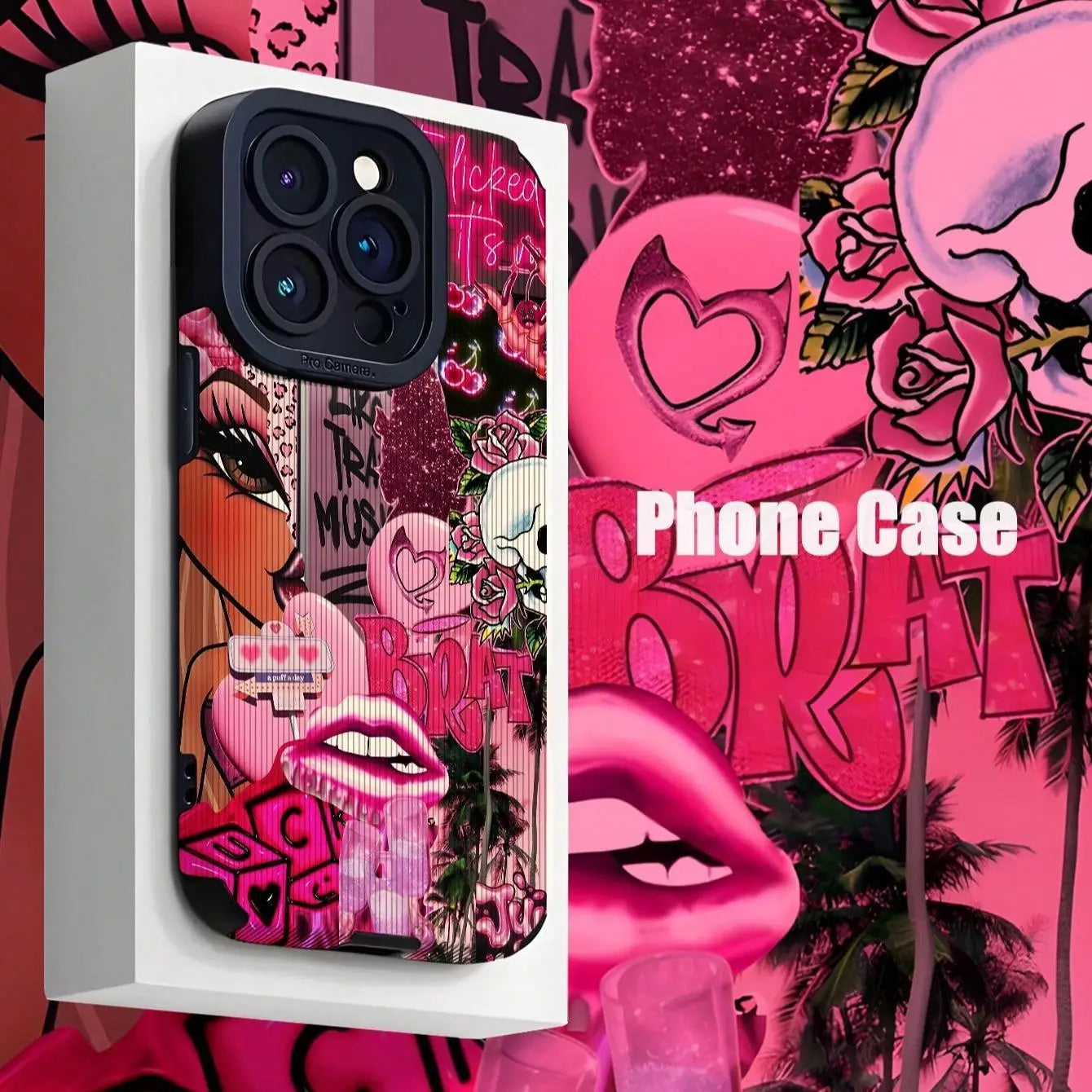 Shockproof Fashion Graffiti Pattern Phone Case