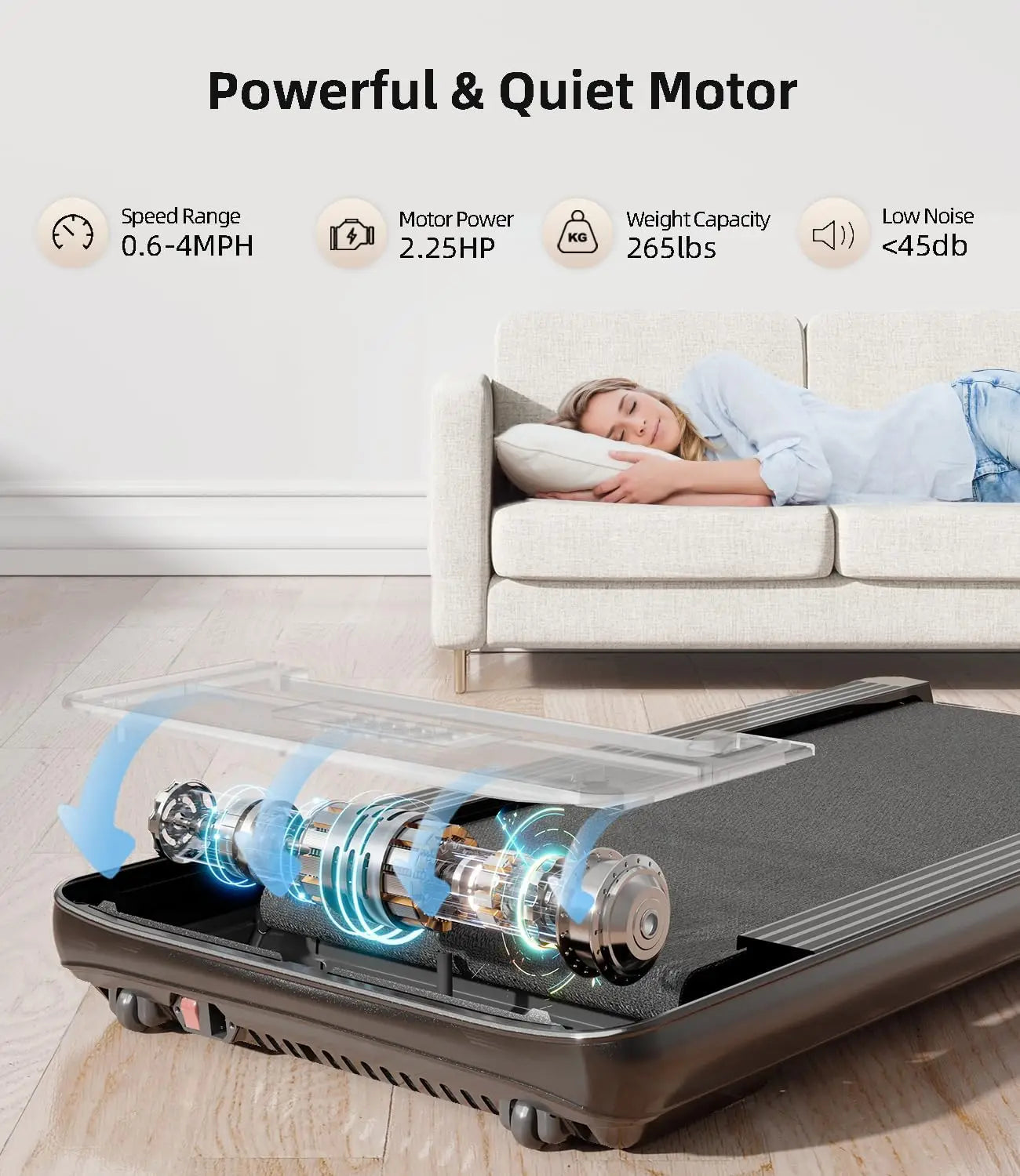 Treadmills For Home/Office - Portable Treadmill