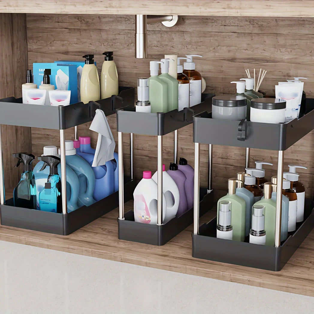 Bathroom Sink Organizer Storage Rack