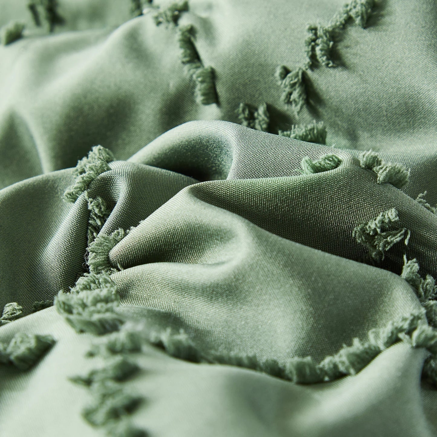 Tufted Boho Comforter Set