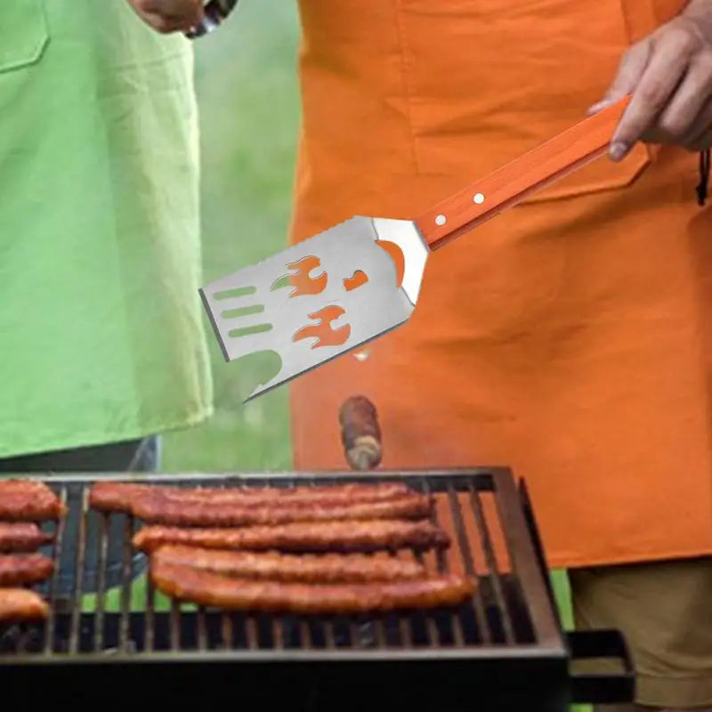Multifunctional Easy Draining Grilling Spatula