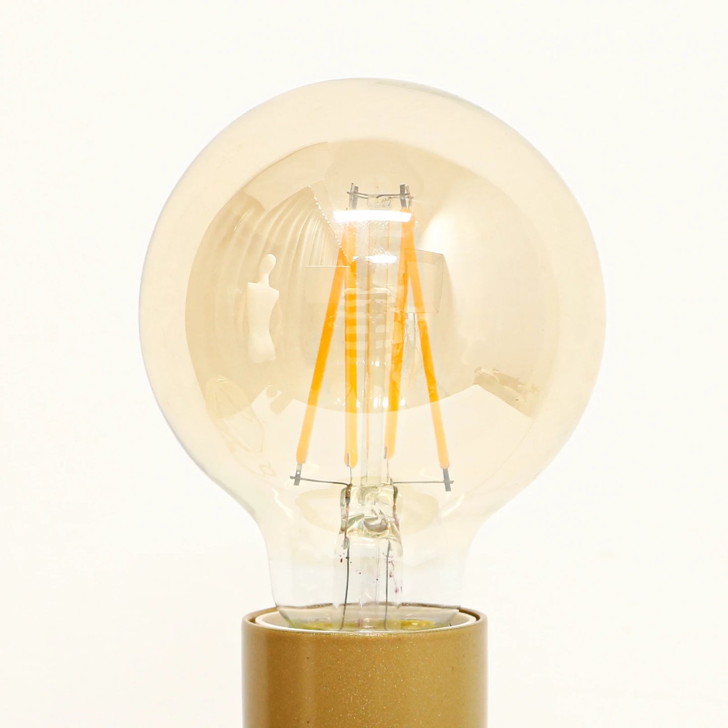 Gold Metal Petal Aesthetic Floor Lamp