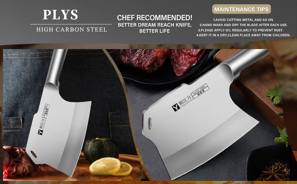 Butcher Special Axe Chopping Bone Knife