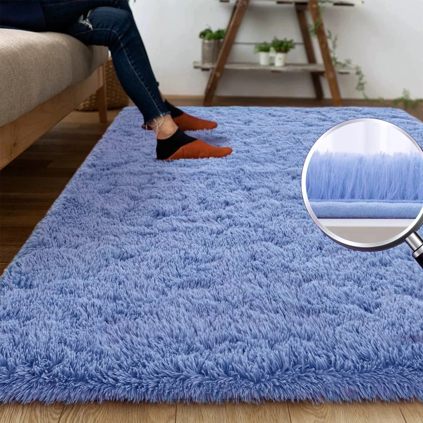 Girls Bedroom Fluffy Rug/Carpet