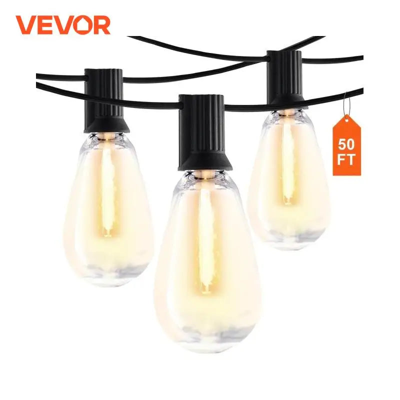 Patio String Lights Waterproof