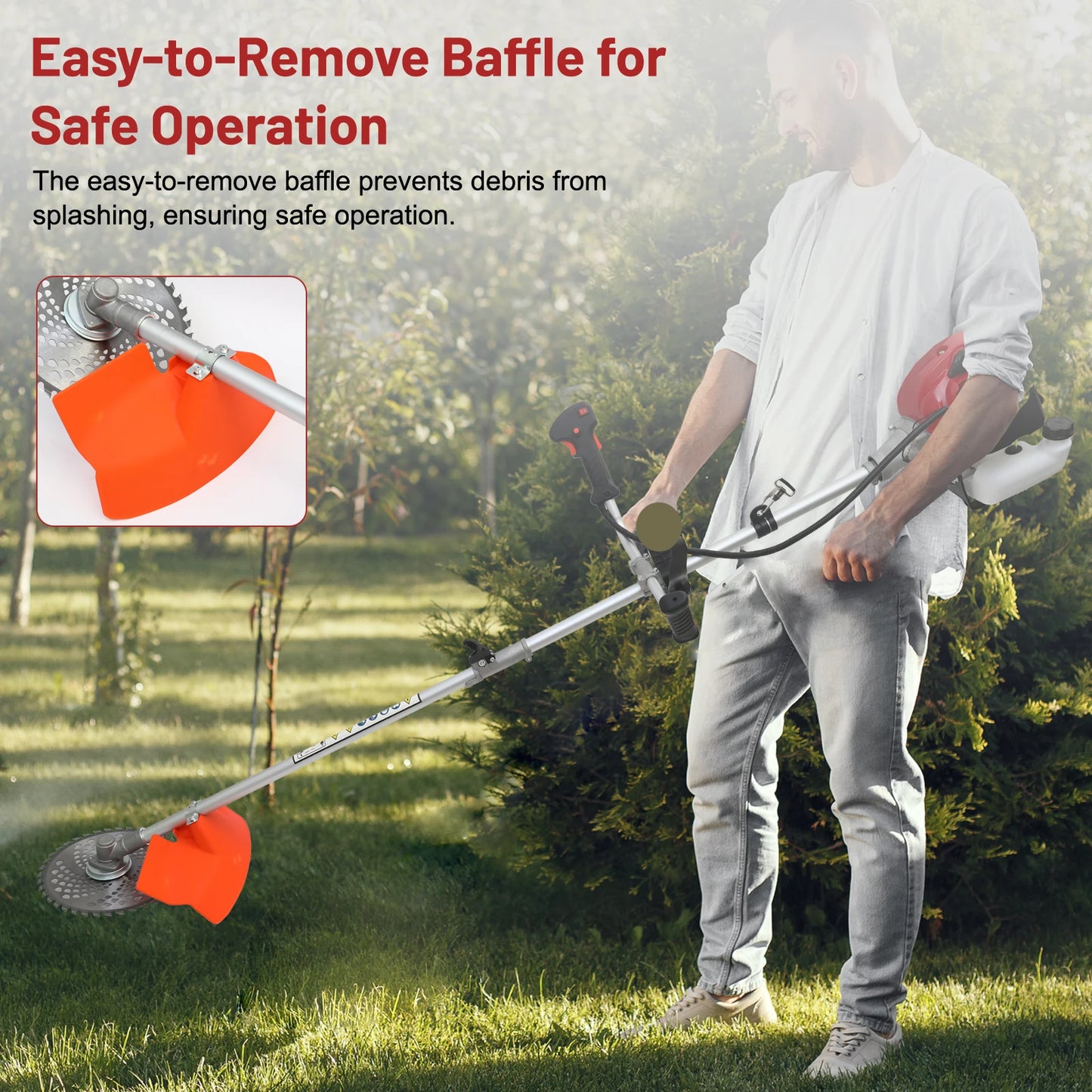 Weed Wacker 2-Stroke Gas Grass Trimmer