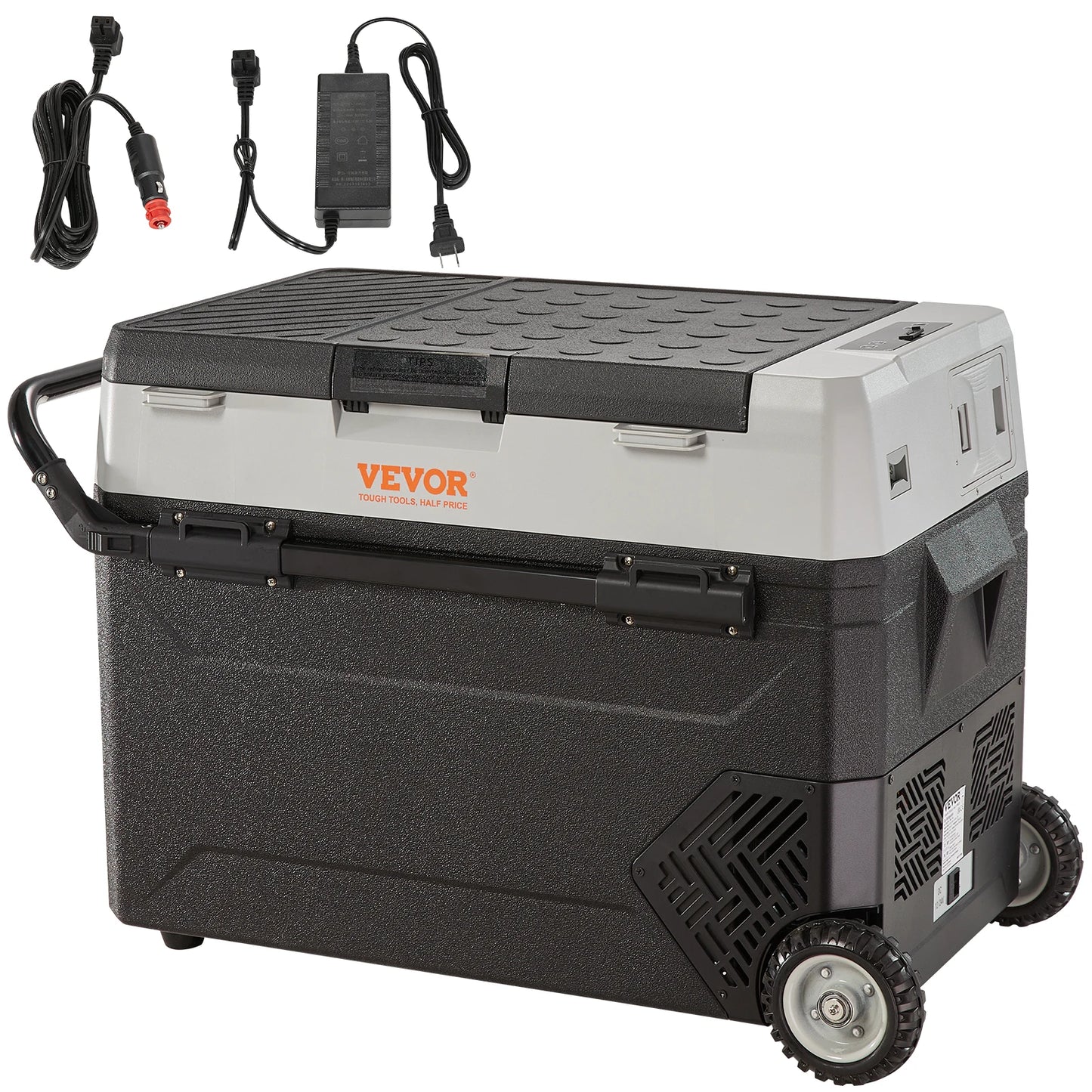 Portable Foldable Handle Wheel Compressor Freezer