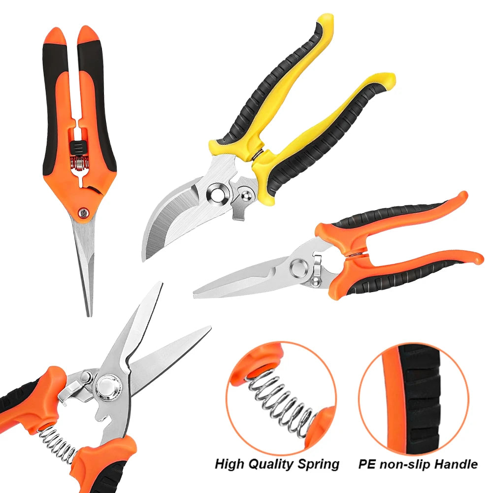 Professional Sharp Pruner Garden Scissors