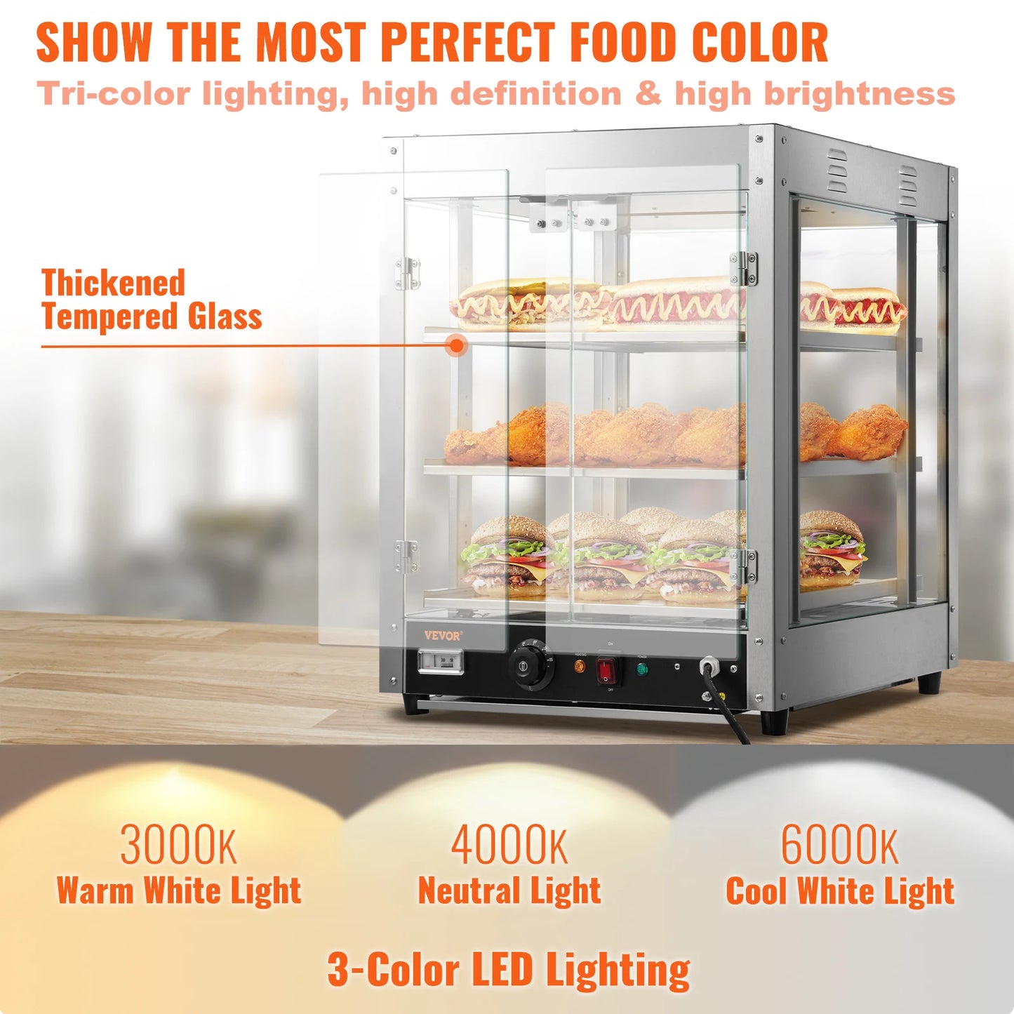 Kitchen Appliance Countertop Food Warmer