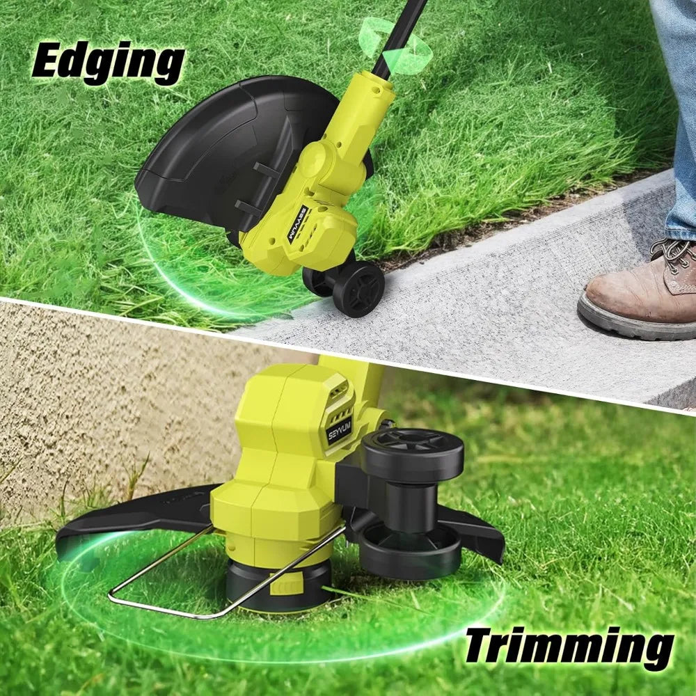 String Trimmer with Auto Line Feed