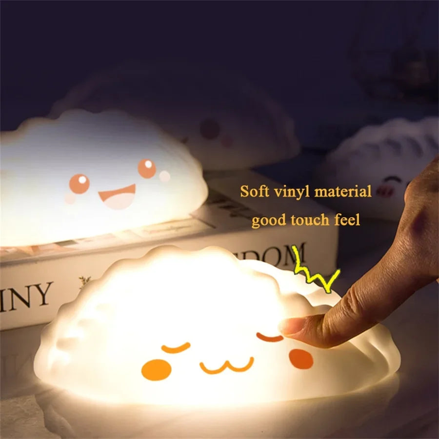 Cute LED Bun Dumpling Night Light