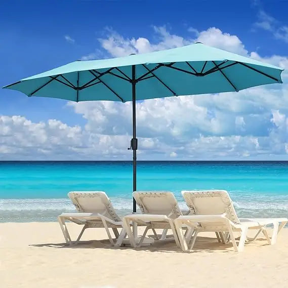 Outdoor Double-Sided Extra Large Table Umbrella