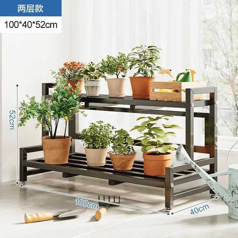 Universal Outdoor Metal Square Plant Rack