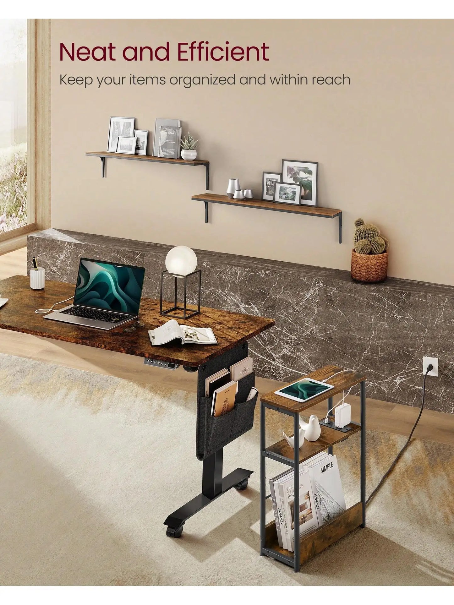 Side Table with Storage