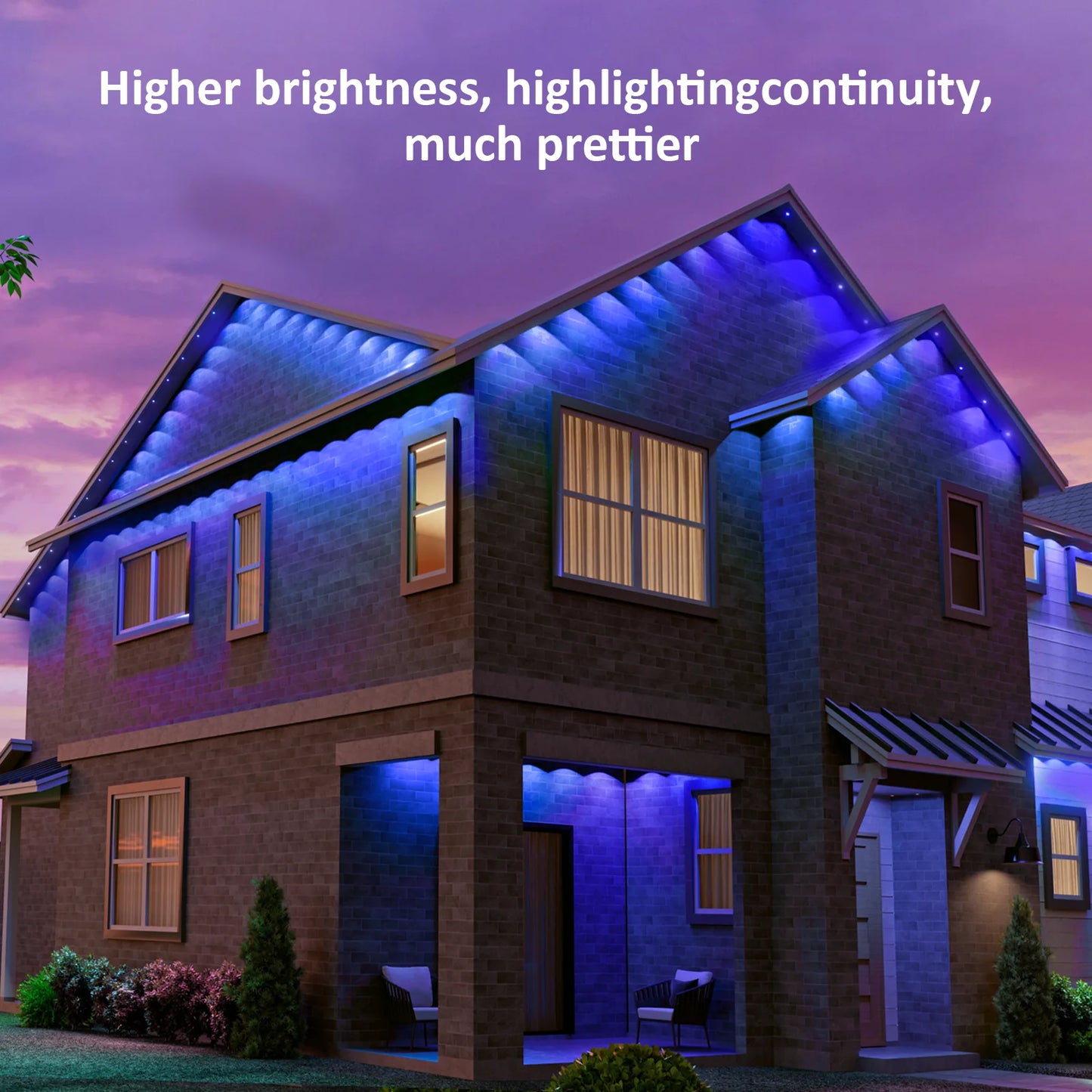 Patio LED Permanent Lights with App & Remote Control