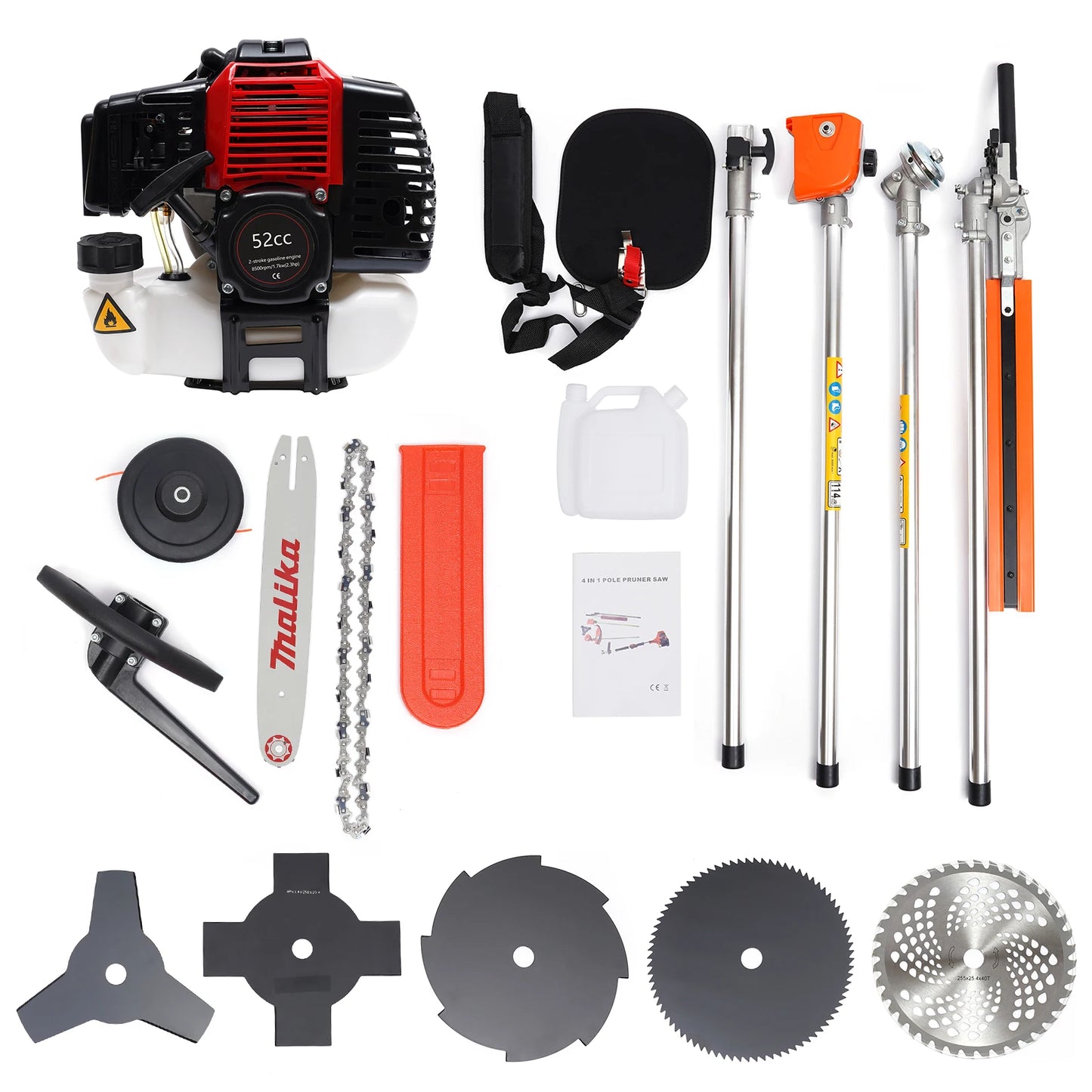 2 Stroke Grass Wacker Gas Power Trimmer