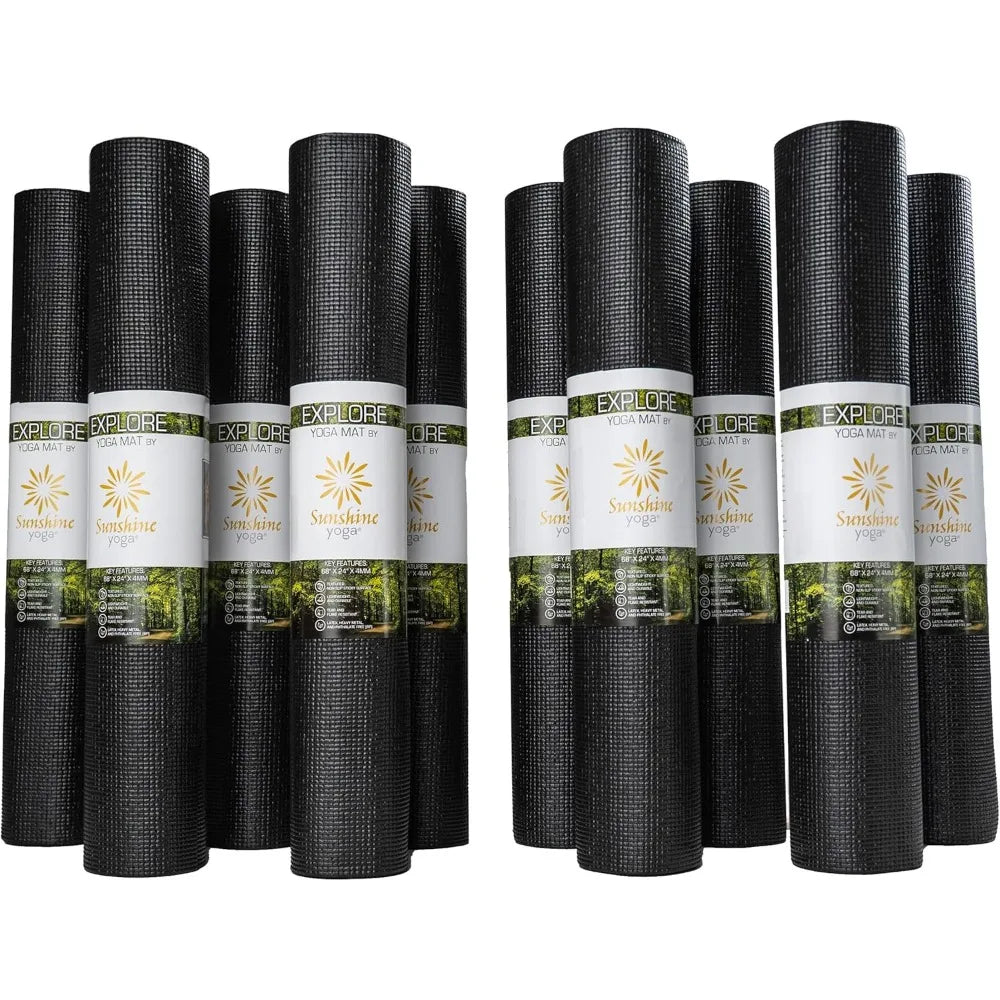 Non-Slip, Anti-Tear Exercise Mats